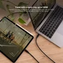 Nanocable Cable USB 3.2 Gen2x2 USB-C a USB-C, 3 m, 20Gbps, 100W, Negro